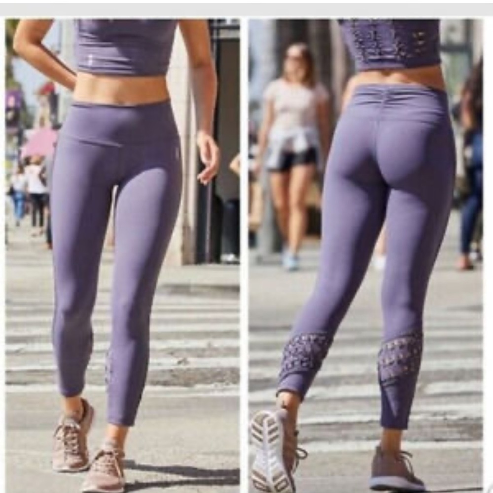 Free People Movement Revelation Yoga Leggings lilac purple